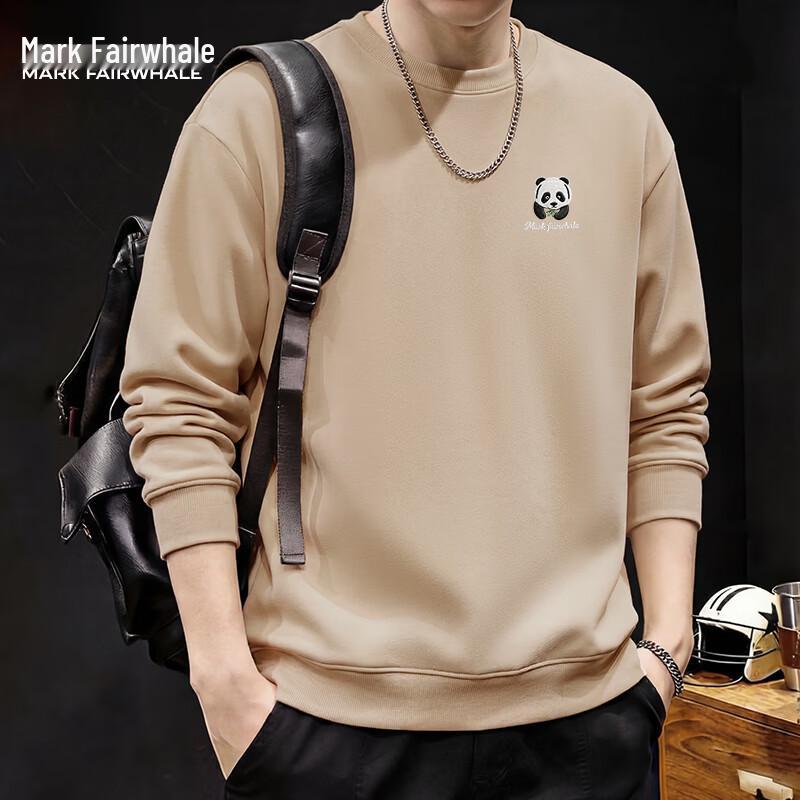 Mark Fairwhale Men's Chinese Style Loose Fit Graphic Sweatshirt