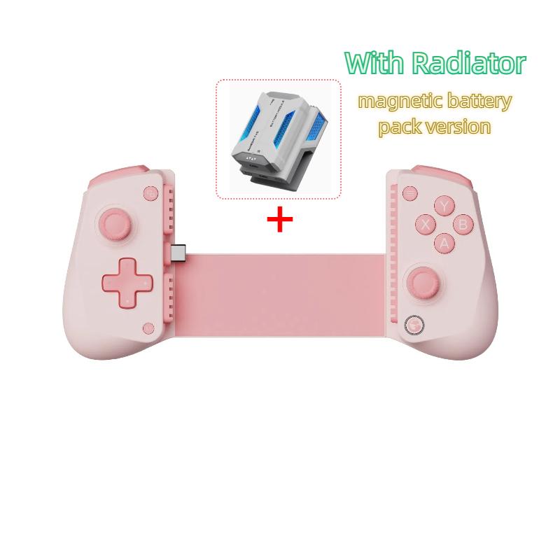 Выдвижной игровой контроллер, Совместимый с системами iOS и Android, Интерфейс Type-C, Противоскользящий дизайн, Аксессуар для мобильного гейминга