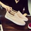 Белые кроссовки мужские повседневные туфли Slip On Canvas Shoes мужские мокасины удобные вулканизированные туфли мужские кроссовки Zapatos De Hombre