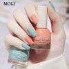 Туманный матовый лак для ногтей Стойкий неотслаивающийся скраб Бесцветная прозрачная эмаль для ногтей без запекания