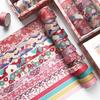 12 Pcs Vintage Washi Tape Set Creative Japanese Kawaii Masking Tapes Paper Diy Decoration Material