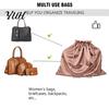 Drawstring Dust Bag for Handbags Cover Bag, Large Capacity Foldable Silk Imitation Decorative Pouch Storage Organizer, Wear-resistant Purses And Shoes