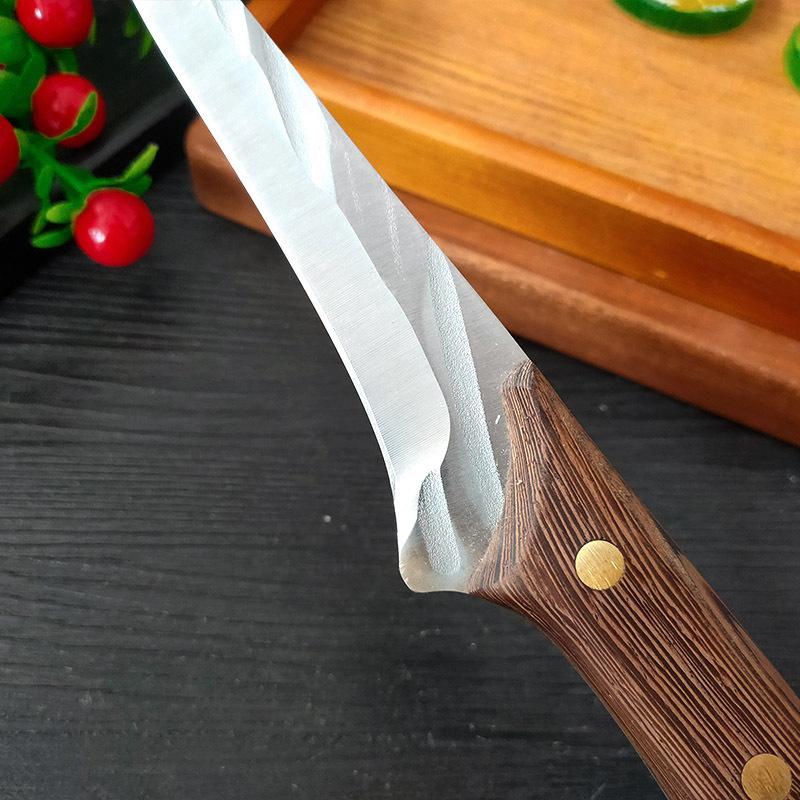 5Cr15Mov кованый нож из нержавеющей стали, нож для мяса, нож для обвалки, нож для кемпинга, рыбалки, кухни, ножи шеф-повара, резак