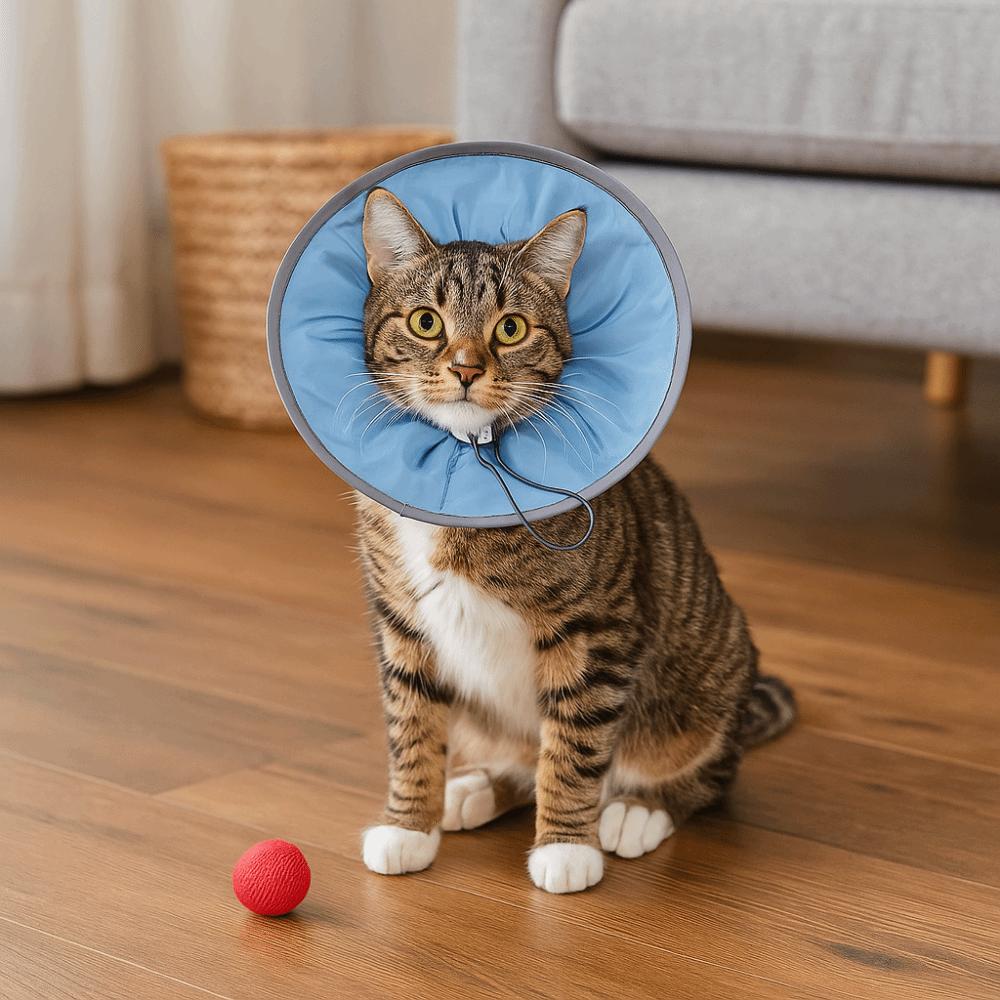 Anti Biting Pet Elizabethan Collar Anti-licking Cat Protective Collar  Neck Recovery