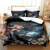 3D Cartoons Fullmetal Alchemist Printed Bed Set Duvet Cover Pillowcase Bedding Set Linen Sheet Quilt Cover Full Queen King Size