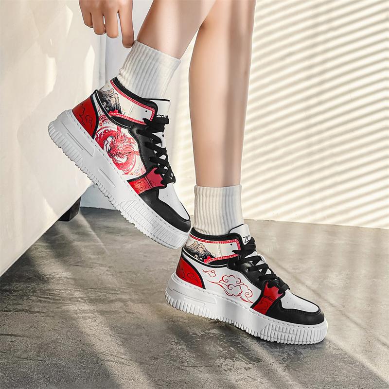 Модные осенне-зимние мужские ботильоны до щиколотки, мужская повседневная обувь с высоким верхом, удобная парная спортивная обувь, легкие кроссовки для ходьбы