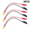 Xt60 Connector Cable Alligator Clips For Measure Tool Skyrc Nc2500 Pro Motor Run-In Line 14Awg Power Connection Cable