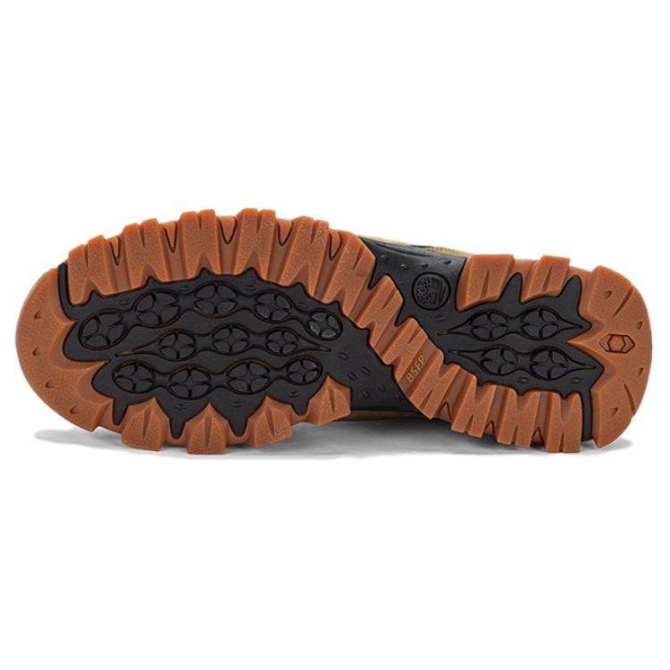 Timberland Монтана. Мужской походный ботинок Maddsen Mid на шнуровке, оливковый нубук A6BNN