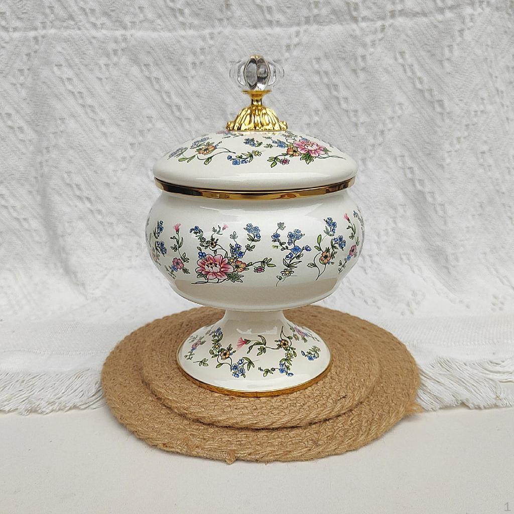 Канистра для хранения электронной почты с цветочным узором для кухонной столешницы