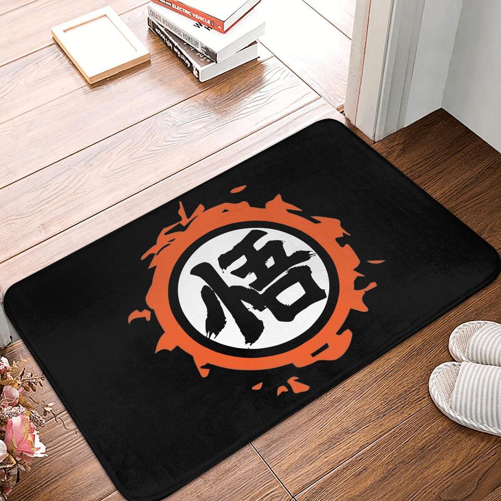 DragonBall Anime Dragon Ball Doormat Non-Slip Entrance Bath Kitchen Door Floor Mat Garage Carpet Rug
