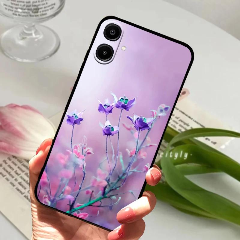 Чехол для Samsung A06 Защитный A 06 4G 5G A065F A066B Мягкий силиконовый TPU Чехол для телефона Для Samsung Galaxy A16 Бампер Fundas Чехлы
