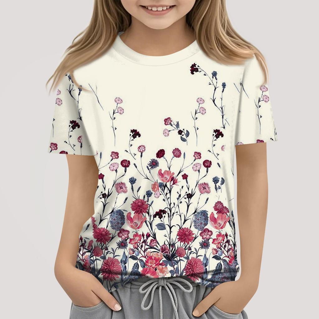 Футболки для малышей, девочек и мальчиков, детские футболки с короткими рукавами и принтом для мальчиков и девочек