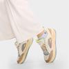 FILA Abrasion Resistant Low top Skateboard Shoes Women's Micro White/Cuban Sand Brown F12W432202FBG