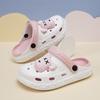 Cute Penguin Print Summer Kids Clogs Breathable Lightweight Non-slip Toddler Sandals