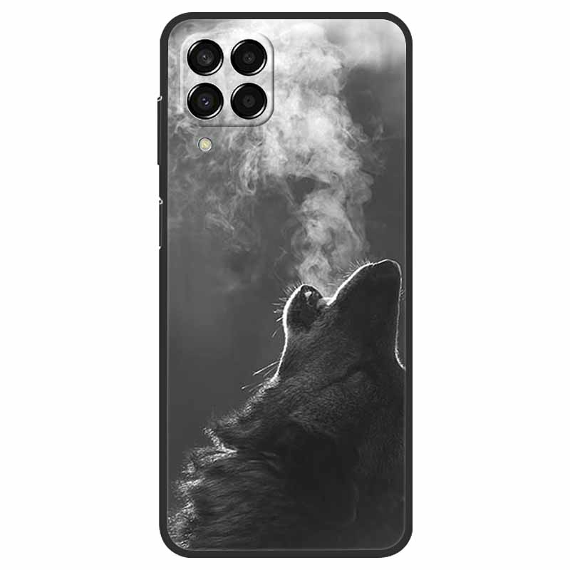 Чехол для Samsung Galaxy M33 / M53 Мраморный Мягкий Силиконовый Задний Чехол для Samsung M53 2022 Fundas Чехол M 33 53 5G Чехол для Телефона Coque