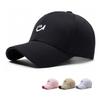 Student Baseball Cap Embroidered Smiley Outdoor Travel Sun Hat for Men Women