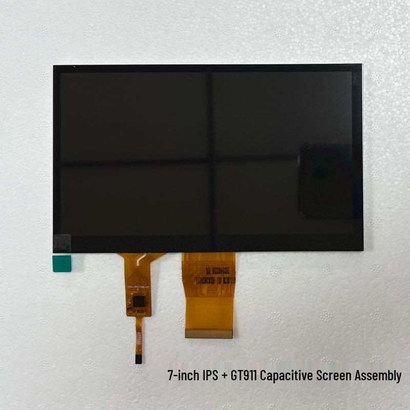 7-дюймовый IPS LCD дисплей, Full HD, 50-контактный RGB, Двухчиповый, Для установки в корпус или с клеем, с сенсорным экраном