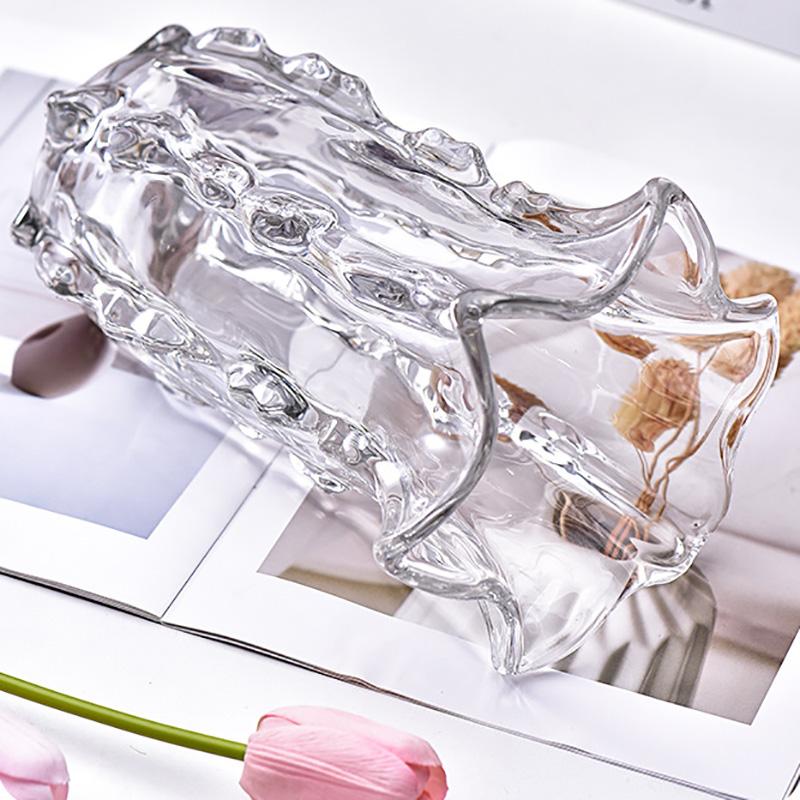 Ваза Стеклянная ваза Украшение дома Украшения Цветочная композиция Ваза для цветов