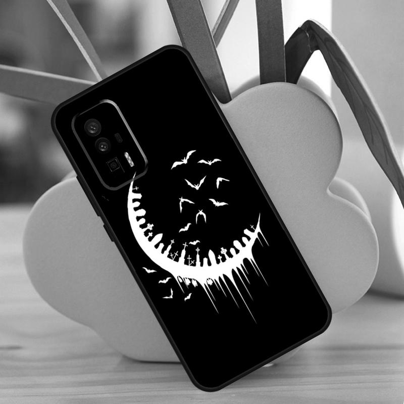 Готический Чехол с Летучей Мышью Вампира для Xiaomi 13T 11T 12T Pro 13 14 Ultra 12 Lite POCO F6 F5 X6 Pro M6 X3 X5 M5s F3