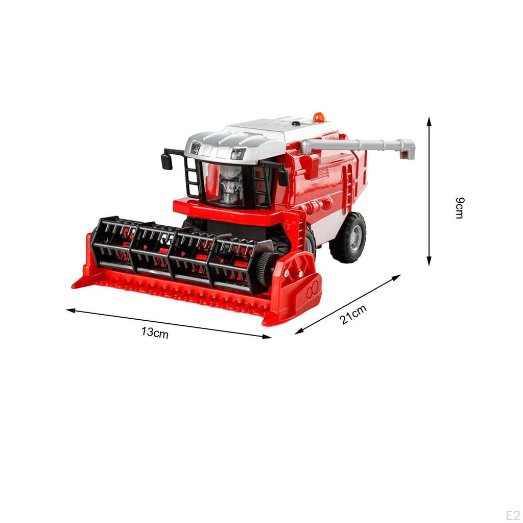 Combine Harvester Small Farm Car Toy Tractor Simulation for Kids Children Boys Girls