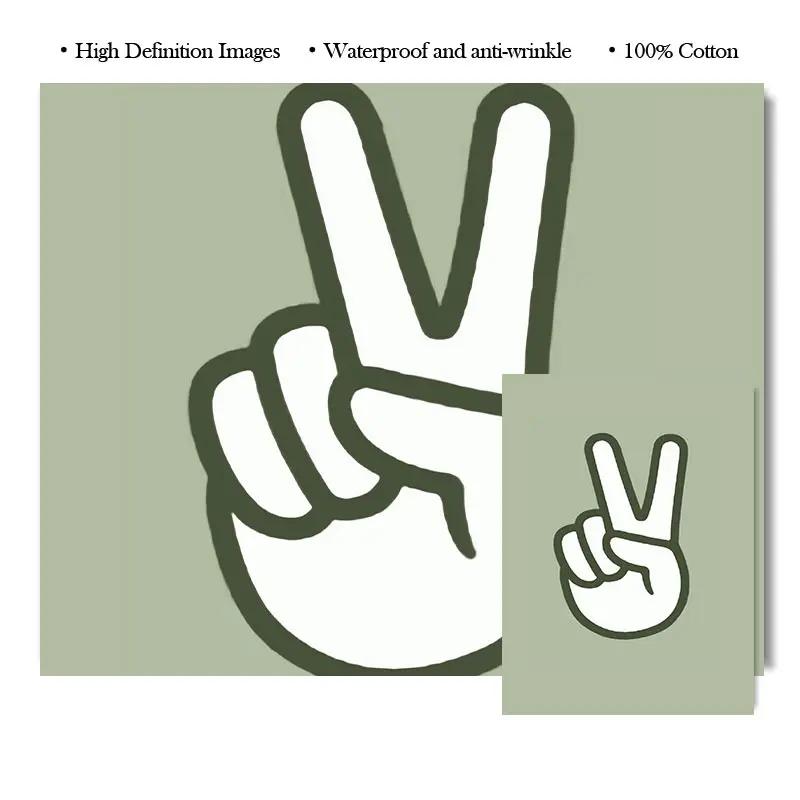 T's Cool To By Smiley Gallery Wall Art Biehl Smiley Alphabet Poster Green Sage Game Canvas Painter Residence Bedroom Decoration