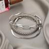 3pcs/set Vintage Creative Snake Bone Chain Bracelet for Women Men Multi-layer -selling Bracelet Sets Party Jewelry Gifts