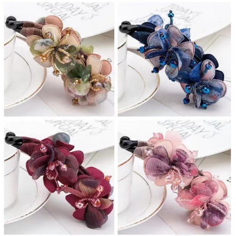 Нескользящая простая изящная заколка для волос с вертикальным зажимом Зажим для хвоста Верхний зажим Зажим-поворот Зажим-банан