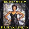 12-дюймовая пластинка PRECIOUS WILSON - I'll Be Your Friend JIVET105 Jive 1985 UK Соул/Фанк Б/У