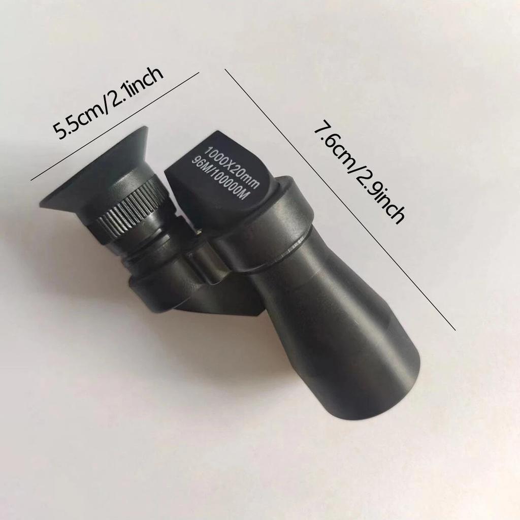 Portable HD Mini Pocket Monocular Telescope High Magnification Zoom Outdoor Fishing Telescope for Hunting Camping Mountaineering