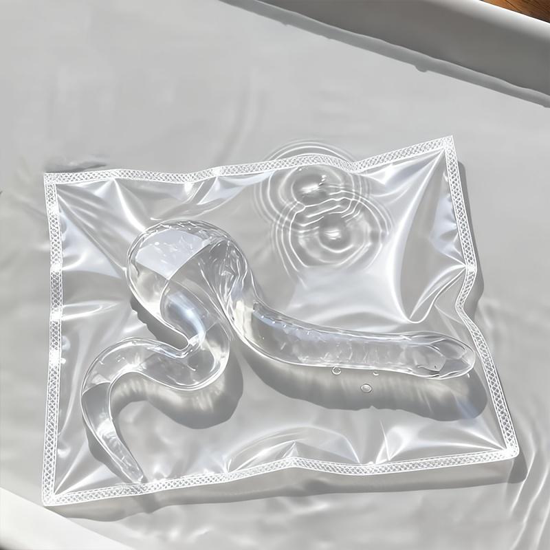 1pc New Transparent Snake Head Clip Squishy Pop Fidget Tpr Soft Slow Rebound Stress Relief Funny Prank Gift