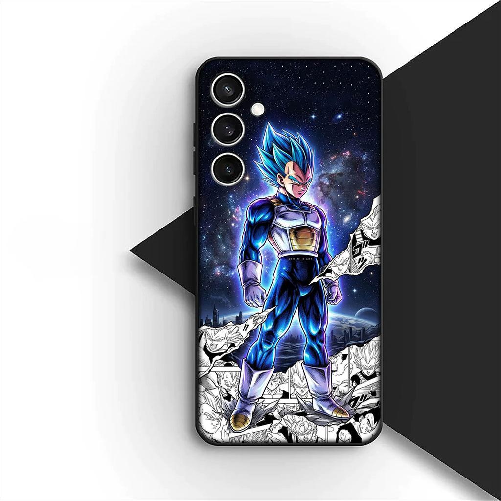 Cover for Samsung Galaxy S20 S22 S21 FE Ultra Plus A07 A17 A15 A16 A25 A57 A37 Casing Phone Case Comics Vegeta Dragon Gokus Ball