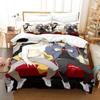 Комплект постельного белья Anime 19 Days Single Twin Full Queen King Size Bed Set Adult Kids Bedroom Duvet Cover Sets 3D Anime Bed Sheet Set