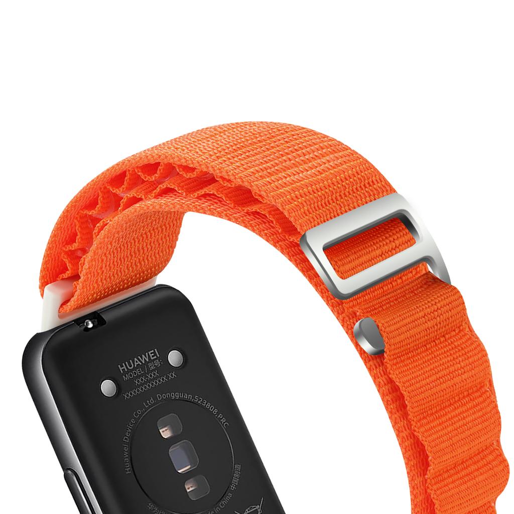 Alpine Nylon Loop Strap For Huawei Band 7 Sport Smartwatch Adjustable Replacement Wristband Bracelet for Huawei Watch Band 7