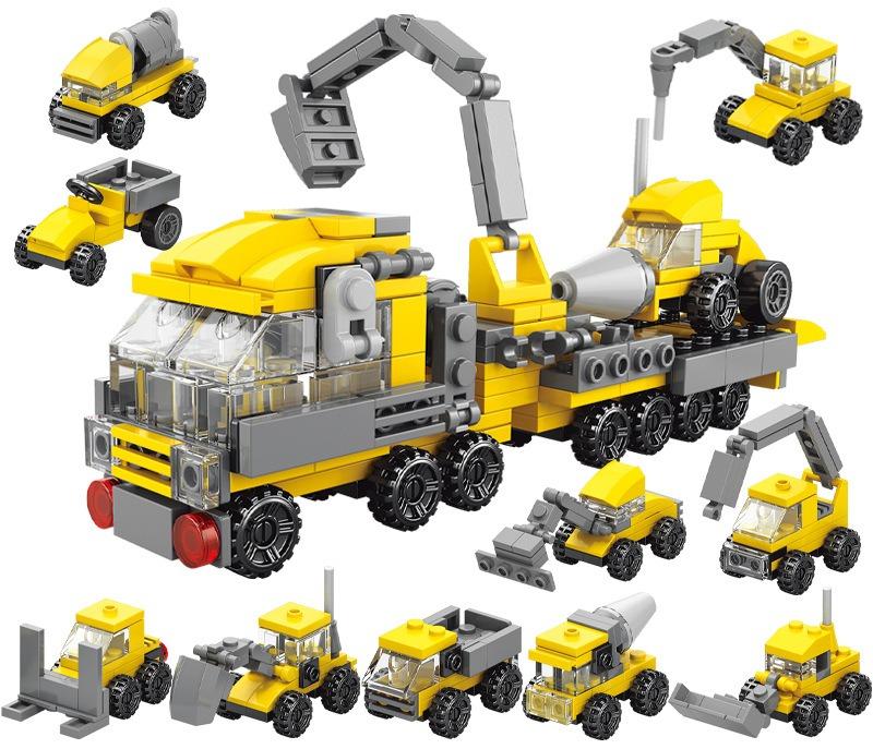 Конструктор «10 в 1» развивает когнитивные способности детей, позволяет собирать модели юрских динозавров. Отличный подарок для мальчиков и девочек.