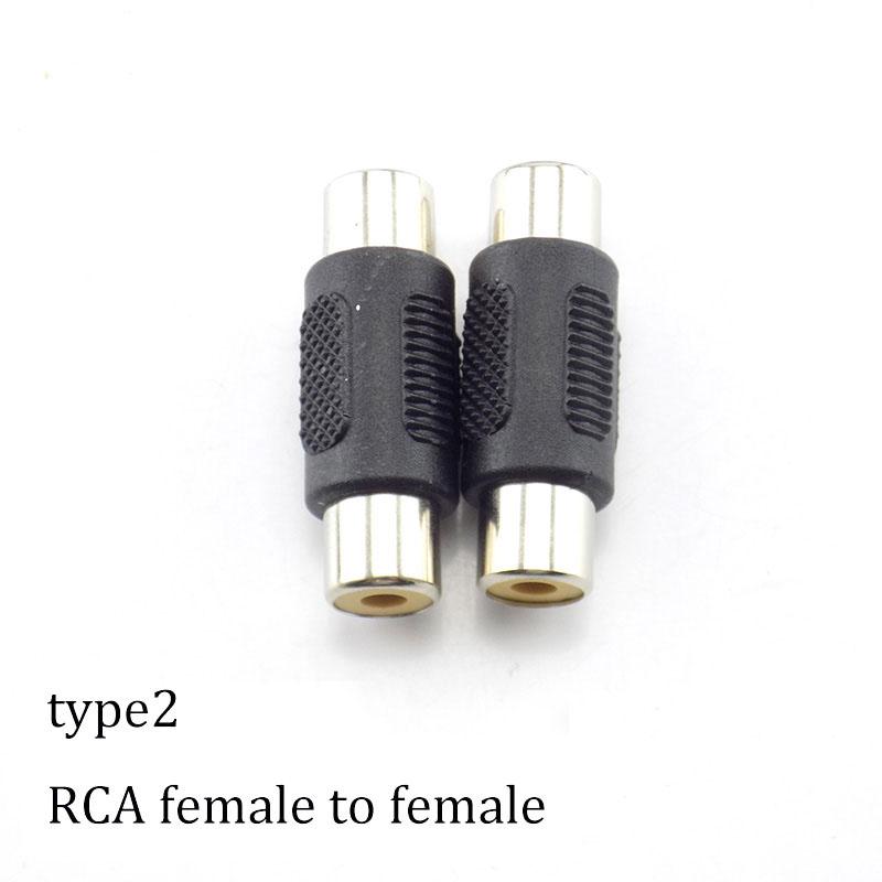 2 шт. RCA Male Female to 2rca 3rca Male Female RCA Connector Splitter Adapter AV Video Audio T Plug RCA 2 3 way right angle a1