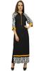 Women Rayon Custom Long Black Kurta Designer Straight Kurti- 10
