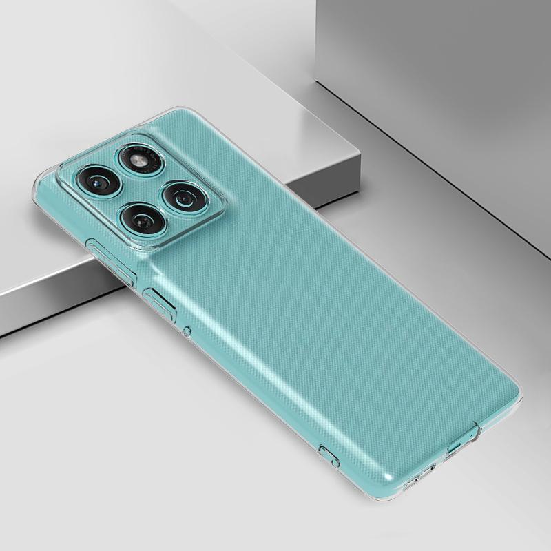 Простой тонкий мягкий прозрачный чехол из ТПУ для Motorola Edge 70 Fusion Edge70Fusion Plus G Чехол Capa