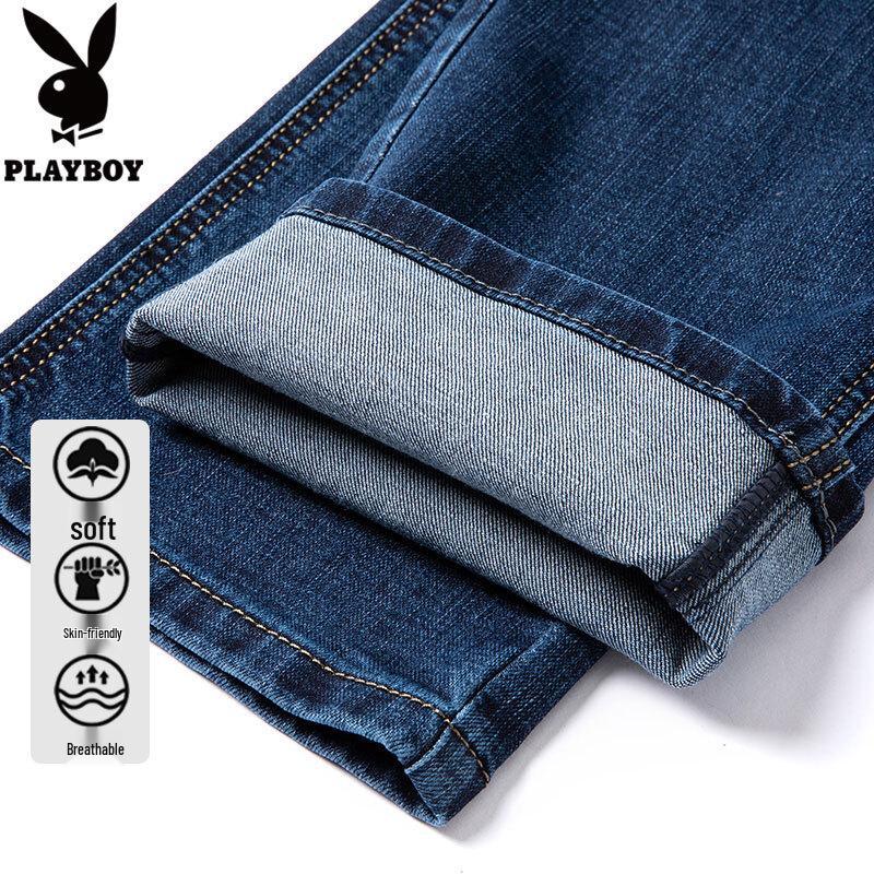PLAYBOY Мужские свободные прямые джинсы
