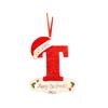 Christmas Tree Decoration Letter Pendant 26 Letters Home Holiday Acrylic Do-it-yourself Pendant Xmas 2023 New Year Decor Ornament Navidad