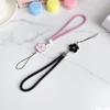 Wrist Anti-Lost Hanging Cord Pu Leather Rope Flower Mobile Phone Strap Cell Phone Lanyard Mobile Phone Lanyard Keychain