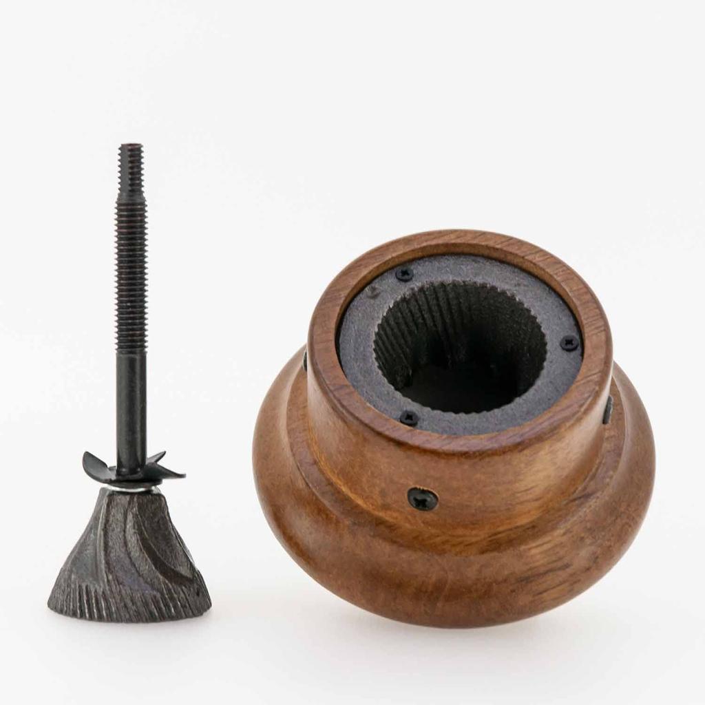 Kalita Кофемолка деревянная ручная ручная KH-5 #42039 старинная кофемолка маленькая для кемпинга на открытом воздухе регулируемый помол с крышкой