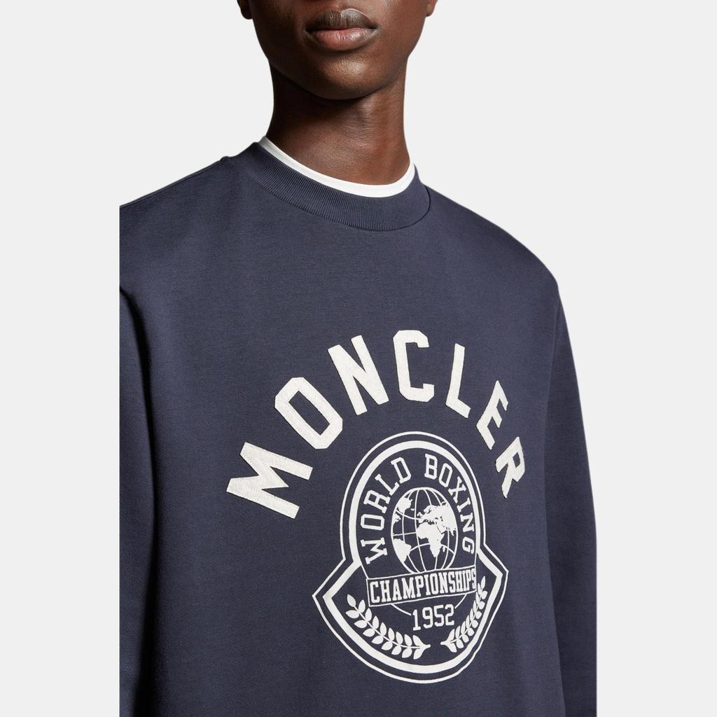 Moncler Sweatshirt Men's Marine Blue I20918G0000989A2L778