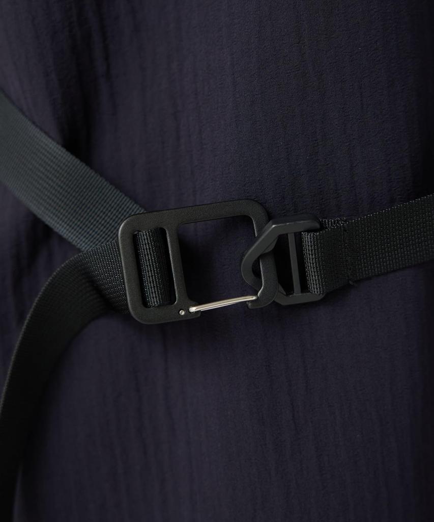 Snow Peak Easy Cloth Dress Tops Dress Dark Navy SH-25AW005 Women's