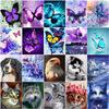 Full 5D Diy Diamond Painting Butterfly Animal Mosaic Embroidery Cross Stitch Home Decor Handmade