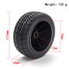 RC Crawler Rubber Tires RC Car Tires 4pcs 12mm Hex Replacement for 1/10 Traxxas Slash RC Short