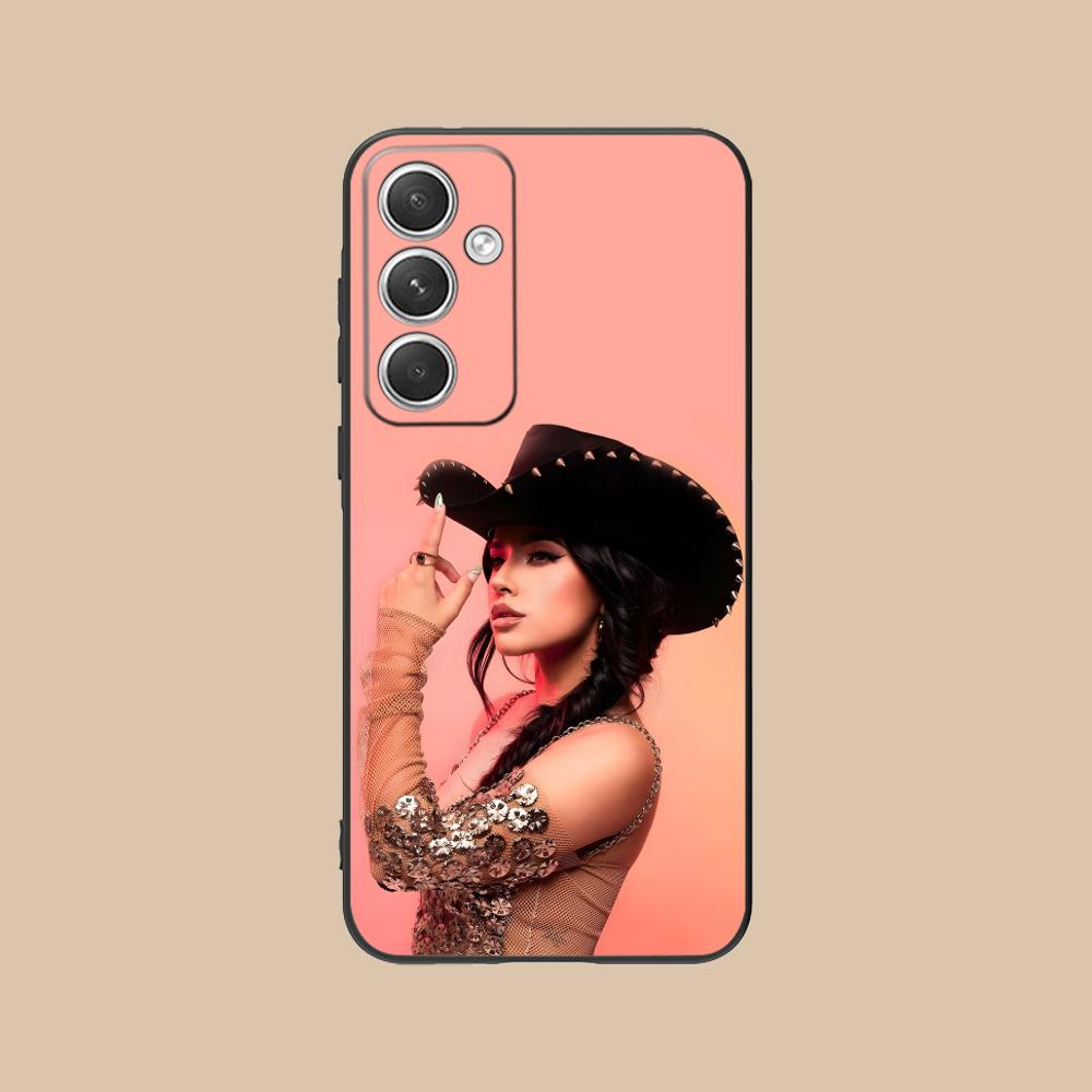 Модный матовый чехол из ТПУ Becky G для мобильного телефона Samsung Galaxy S26 S25 S24 S23 S22 S21 S20 Note20 Plus FE Ultra Цветная крышка