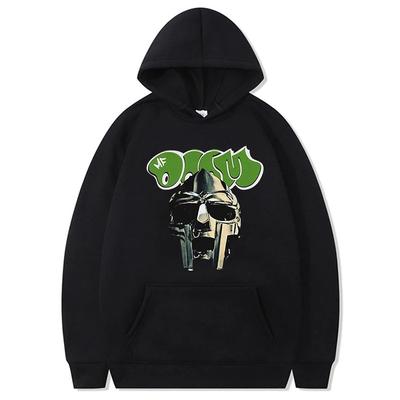 Толстовка с капюшоном из мультфильма Mf Doom для мужчин и женщин, пуловеры с длинными рукавами, толстовки с капюшоном, зимняя уличная одежда в стиле Харадзюку, топы