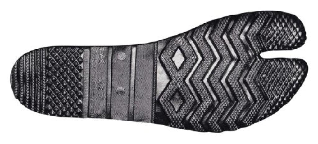 Margo Tabi Socks for Civil Engineering and Thick Highly Size Cm Farming, Sole, Glued, Practical, 3-Piece Set, Daichi, Unisex, Adult, Black, 23.5