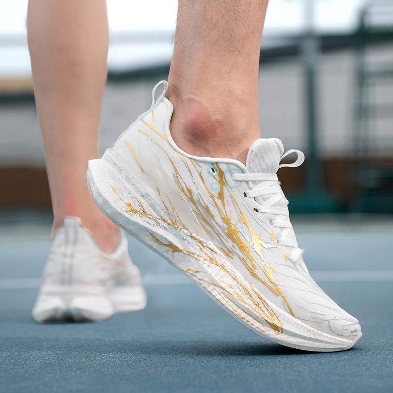 Chitu 8pro Heartbeat Luminous Running Shoes Men's Breathable Children's Running Shoes Are Really Explosive Ultra-lightweight Carbon Board Sports Shoes