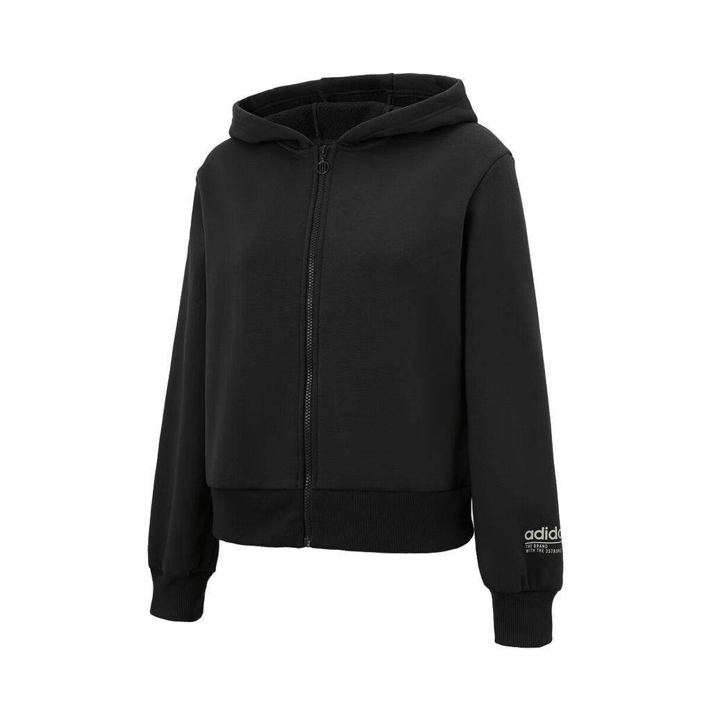 adidas Женская теплая спортивная универсальная мягкая приятная к коже куртка с капюшоном Женская куртка JX9419